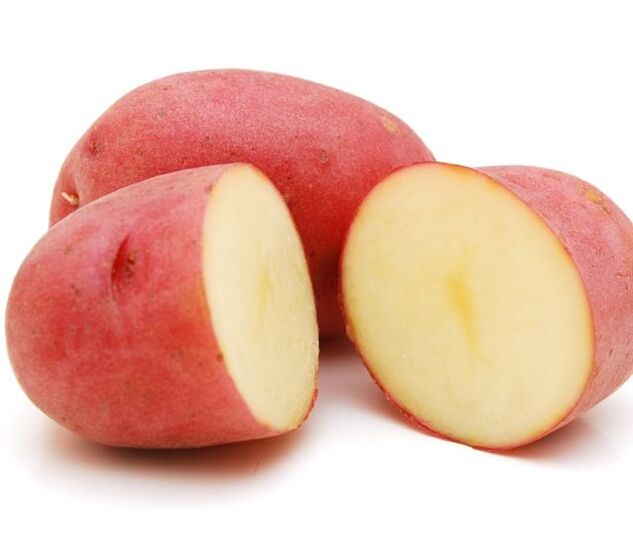 Red potatoes are a popular remedy for papillomas on the lips. 
